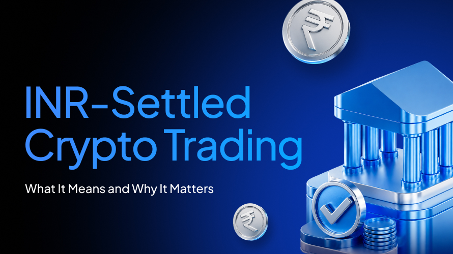 INR settled crypto trading